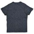 thumbnail image 2 of Ecko Unltd Men's V-Neck T-Shirt Vertical Logo Short Sleeve Tee (Small, Black Marled), 2 of 4
