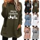 thumbnail image 4 of Gibobby Sudaderas Navideñas para Mujeres Abrigo de invierno para mujer Chaqueta de lana suelta de manga larga con bolsillos(AG,CH), 4 of 5