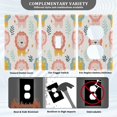 thumbnail image 5 of Switch Panel Switch Decoration 2.76x4.53x0.28 Inches Unused Outlet Cover Switch Plate Wall Plates Living Room Kitchen Bedroom Study Switches Cartoon Lion, 5 of 8