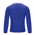 thumbnail image 4 of Dxzfnsa Pullover Sweaters for Men Fashionable Men's Solid Color Long Sleeved Sweaters Casual Fake Two-Piece Knitted Sweaters Loose Fit Fall Winter Sweaters, 4 of 5