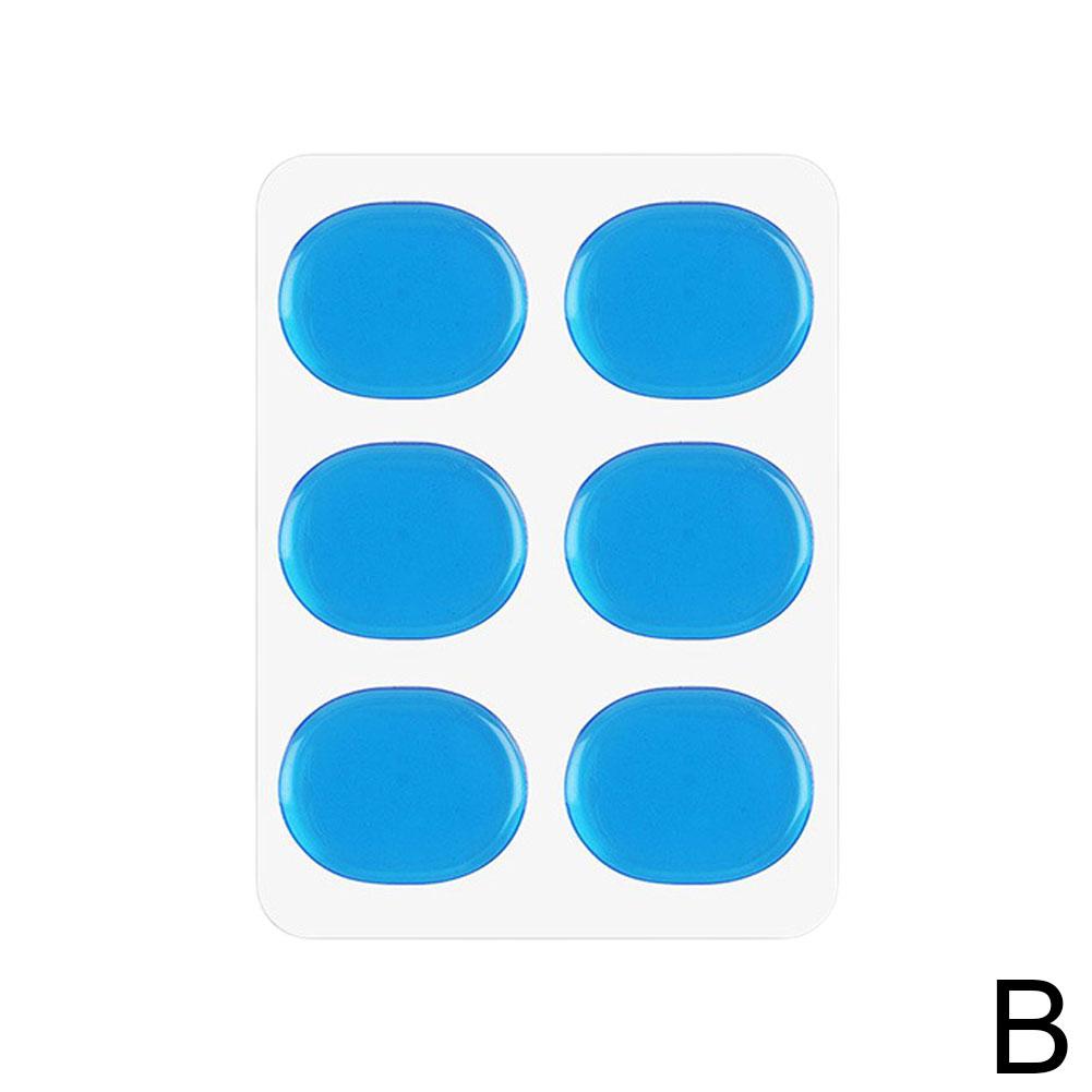 6 X Snare Drum Mute Pad Drum Damper Gel Pads Snare Mute, Muffler Drum