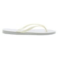 thumbnail image 2 of Havaianas Women's Slim White Rubber Sandal - 10M, 2 of 5