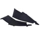 thumbnail image 4 of 1Pair Front Windshield Wiper Side Cowl Trim for Nissan, 4 of 5