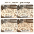 thumbnail image 7 of ODIKA Personalized Message Terracotta Cream Geometric Emblem Floor Non-Slip Chair-Friendly for Home Office, Hallway, Laundry Room, 7 of 7