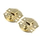 thumbnail image 5 of 12 piezas de cierre de hebilla con relieve retro pequeño de metal Amarillo, 5 of 9