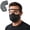 Black, variant on Reusable Carbon Filter Dust Mask with Adjustable Goggles, 5-Layer Filter, Adjustable, with Removable Face Mask