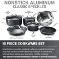 thumbnail image 4 of Granitestone Original 10 Piece Nonstick Cookware Set, Scratch-Resistant, Granite-Coated, Dishwasher and Oven-Safe Kitchenware, PFOA-Free Pots and Pans As Seen On TV, 4 of 4