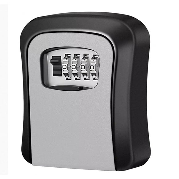 Key Lock Box, Outdoor Lock Box Portable For Garage