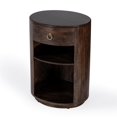 thumbnail image 2 of Butler Specialty Transitional Carnolitta Mango Wood End Table in Dark Brown, 2 of 9