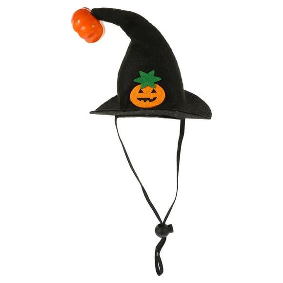 Sombrero de mascota con temas de Halloween patrón de calabaza gato gato dog ¡sombrero de halloween gat de cosplay