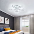 thumbnail image 3 of Adjustable Appearance Shape Light Fixture, Long Lasting 6-Arms Flower Shape Ceiling Lamp with 5400 LM Brightness, Best Lighting Decoration for Kitchen, Dining Room, Study Room, 3 of 5