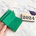thumbnail image 3 of Meitianfacai Class of 2024 Graduation Commemorative Card Book - Wooden Graduation Cap Decoration, Creative Design, Graduation Gift, 3 of 5