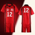 thumbnail image 1 of ¡¡Haikyuu!! Nekoma High School Cosplay disfraz Tetsurou Kuroo Kenma Kozume blanco y rojo Jerseys ropa deportiva uniforme tamaño S-XXXLEscuela Secundaria Nekoma4XXXL Deng Xun unisex, 1 of 2