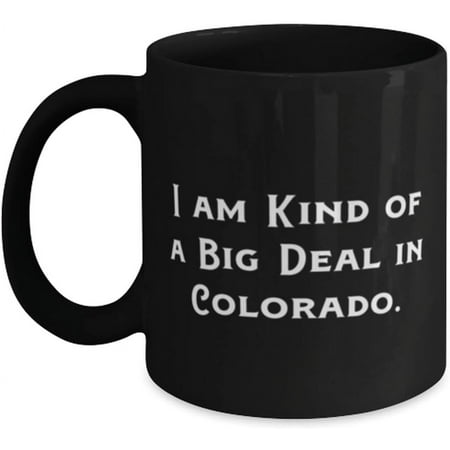

Novelty Mug Gag Colorado Gifts I am Kind of a Big Deal in Colorado Unique Holiday Mug From 11 Oz