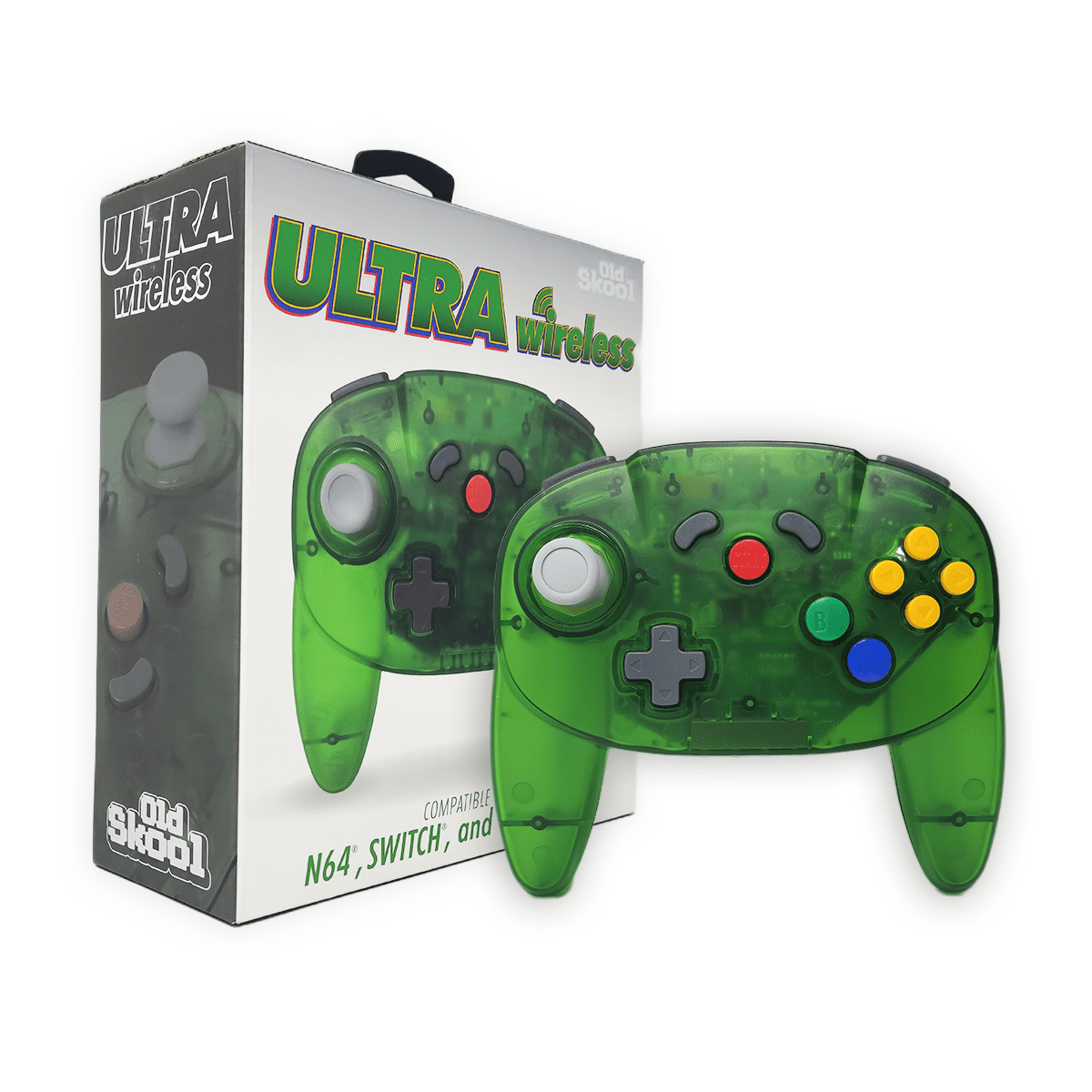 Old Skool ULTRA Wireless 64 Controller for Nintendo 64 (N64