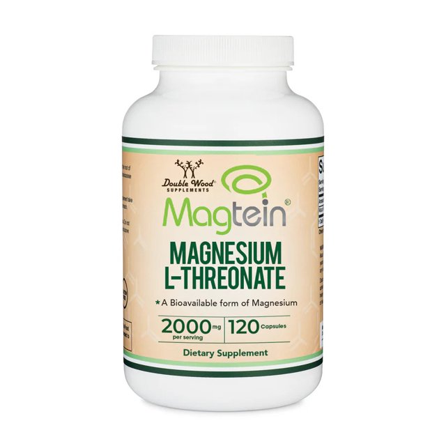 Double Wood | Magnesium L-Threonate (Magtein) 120 Cápsulas