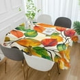 thumbnail image 2 of Yayeee Tablecloths 60" x 120" Rectangle Wrinkle Resistant Party Table Cover, Beige Leaves, 2 of 8