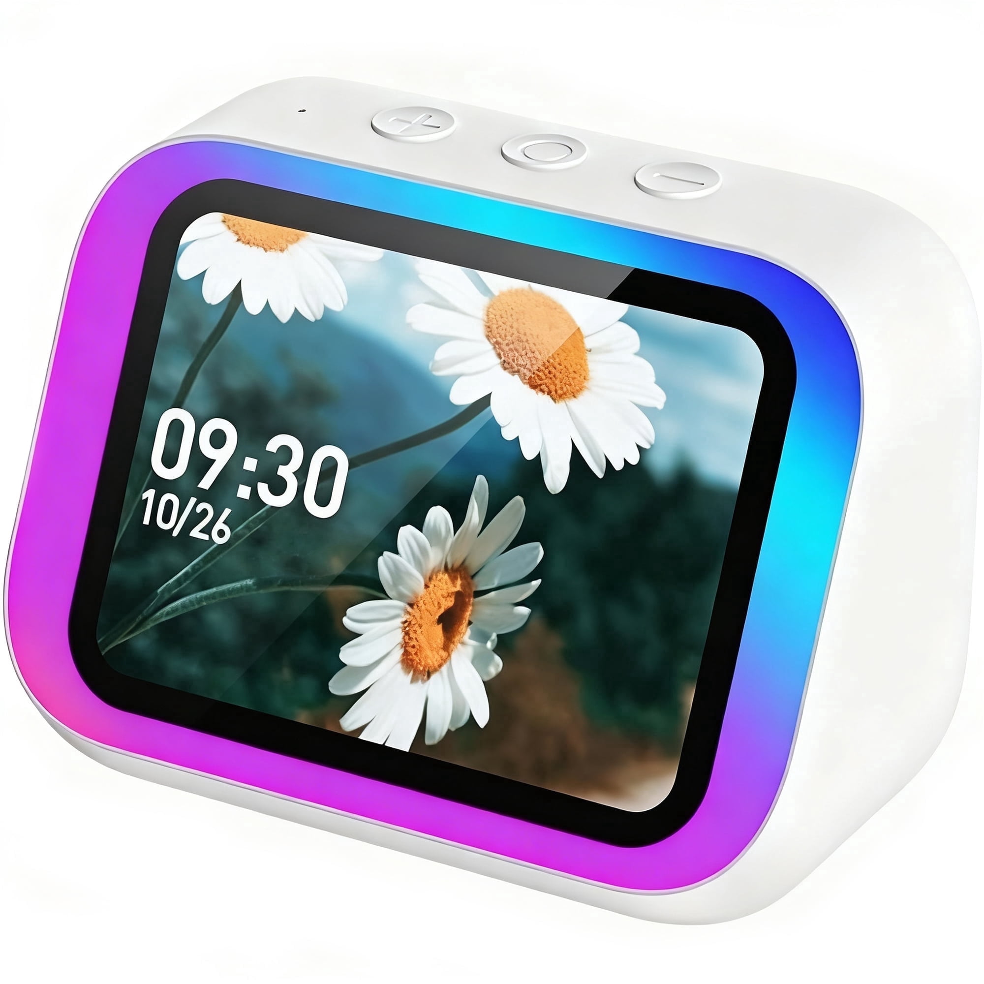 Smart Alarm Clock,Digital Alarm Clock for Bedroom with Wireless Bluetooth 5 . 4 Speaker,Dynamic RGB photo Smart Alarm Clock,Digital Alarm Clock for Bedroom with Wireless Bluetooth 5 . 4 Speaker,Dynamic RGB