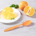 thumbnail image 4 of Karat PP Plastic Extra Heavy Weight Tea Spoons - Orange - 1,000 ct, 4 of 8