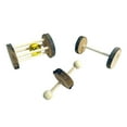 thumbnail image 3 of 3 piezas de juguete de madera para hámster, juguete para moler los dientes, campana, jaula, mancuerna, conejo, Molar, juguetes para masticar, jaula de Yuyangstore Juguetes para masticar hámster, 3 of 8