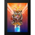 thumbnail image 2 of Roberts, Karin 11x14 Black Modern Framed Museum Art Print Titled - Cosmic Tiger, 2 of 5