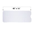 thumbnail image 6 of Cameo Non-Slip Bathtub mat, 40" x 16" Shower Mat with Suction Cups and Water Drain Holes, BPA, LaTeX, Phthalate Free, 6 of 6