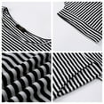 thumbnail image 5 of UVN Summer Dresses for Women Striped T Shirt Dress Casual Midi Dress Short Sleeve Sundress with Pockets, 5 of 8