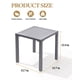 thumbnail image 3 of Juego de mesas auxiliares exteriores Crestlive Products de aluminio x2, 3 of 8