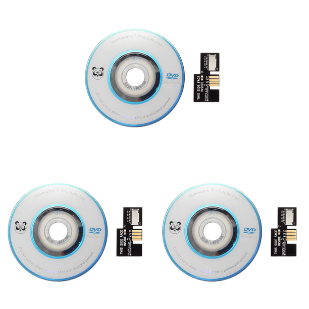Adaptador SD2SP2 Reemplazo del lector tarjetas TF + DVD disco arranque suizo (para NTSC-J)