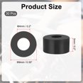 thumbnail image 2 of Uxcell 30 Pcs 0.2"ID x 0.35"OD x 0.2"T Multi Purpose Rubber Spacer, 2 of 6