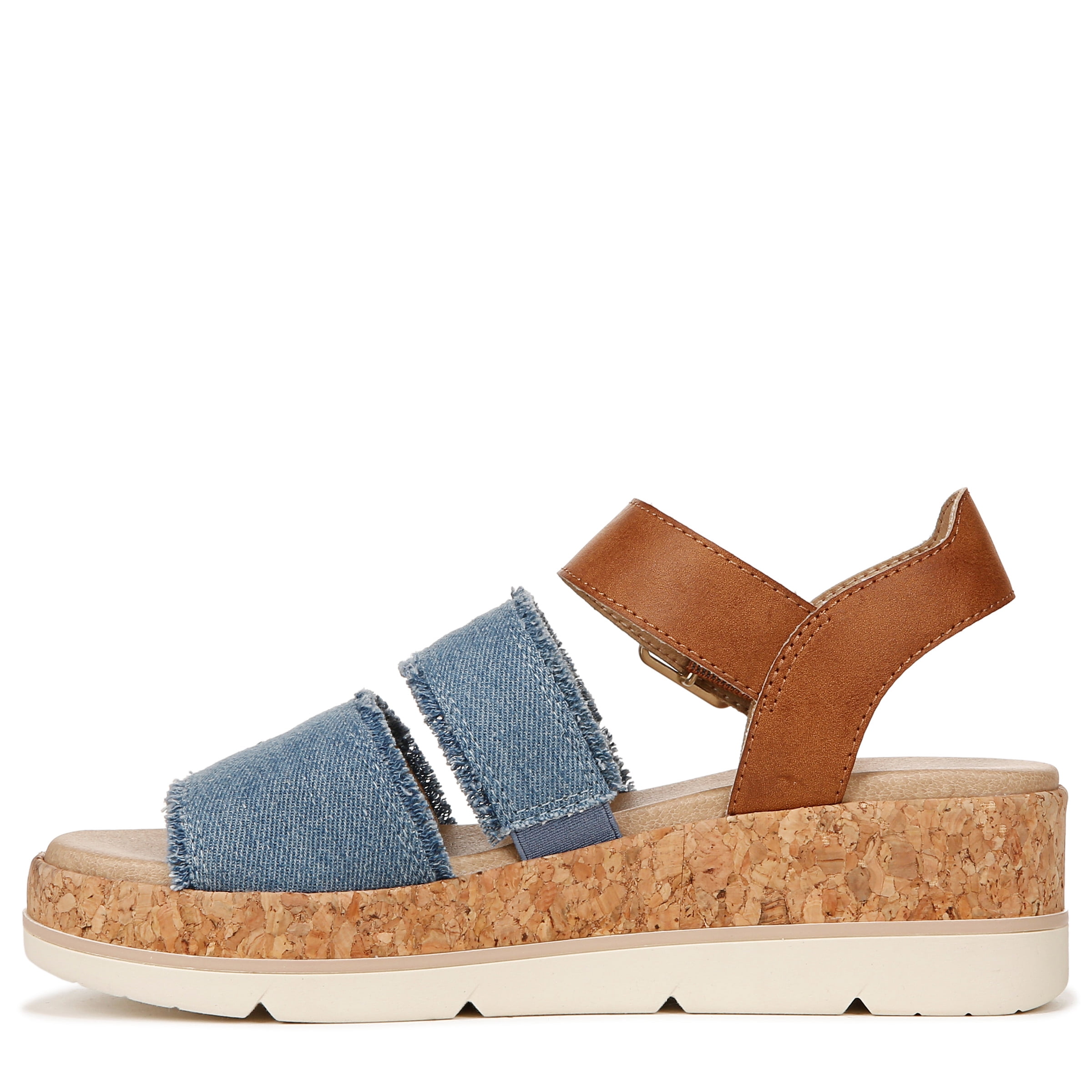 Dr. Scholls Women's Once Twice Espadrille Platform Wedge Sandal