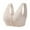 A, variant on Plus Size Front Closure Bras for Women Wireless Seamless Bra Supportive Fit Comfortable Nursing Bra Wide Strap Full Coverage Underwear
