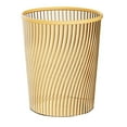 thumbnail image 4 of LANBB Bathroom Garbage Can, Can Bedroom, Office Can ( 8.4" X 9.8") Durable Household - Striped Waterproof Mini Can for Home, 4 of 5