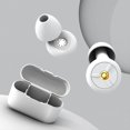 thumbnail image 2 of Noise Cancelling Ear Plugs For Sleeping Reusable Soft Silicone Earbuds Comfortable Hearing Block Snoring Travel, 2 of 3