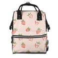 thumbnail image 1 of Easygdp Strawberries para Bolsa de Bebé de Gran Capacidad con Múltiples Bolsillos, Bolsa de Pañales para Padres, Bolsa de Viaje Organizada y Elegante, 1 of 6