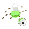 thumbnail image 3 of de de reutilizable deterrent Killer Catcher for Hornet Bees atrae avispones no tóxico colgante de jardín al - Verde Sunnimix A WASP Trap Catcher, 3 of 8