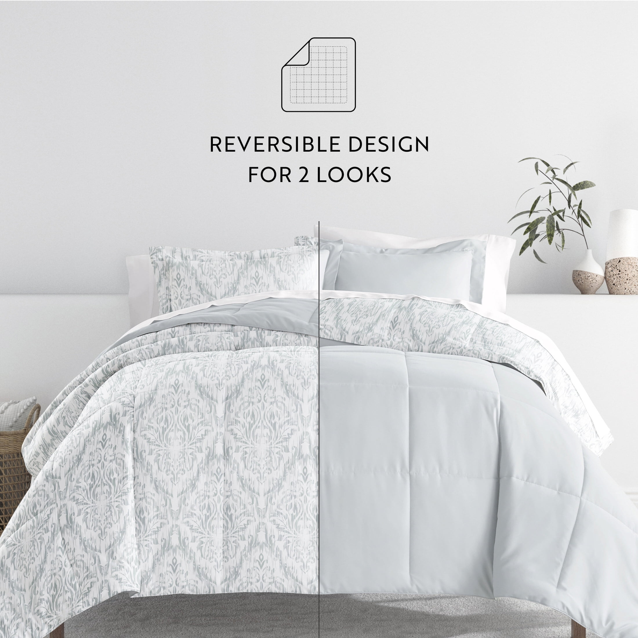 All Season Ultra Soft Comforter Set Lightweight Bedding in English Countryside for King/Cal King by Comfort Canopy