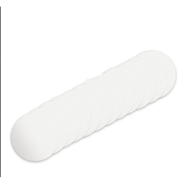 Arandelas Antideslizantes para Ducha y Baño (8cm), Juego de 20 Revestimientos de Ducha Revestimiento de Bañera Transparente, Autoadhesivo, Alfombrilla de Baño Antideslizante, Fácil de Quitar
