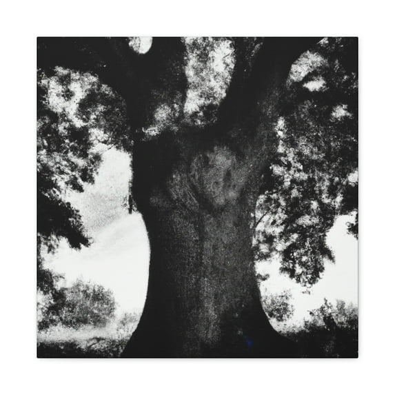 Oak Tree Splendor Dawn - Canvas