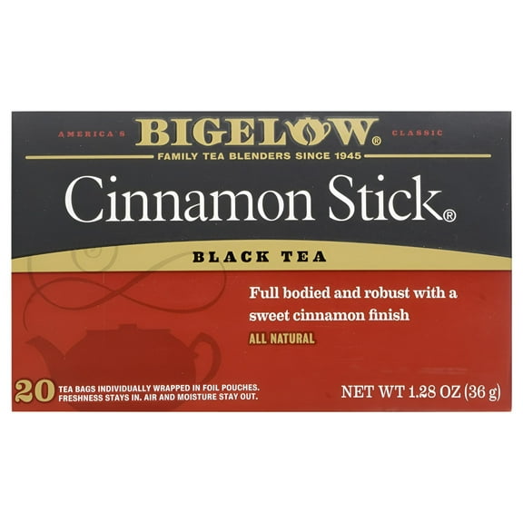 Bigelow Tea - Black Tea Cinnamon Stick - 20 Tea Bags