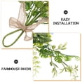 thumbnail image 3 of COSMOBETTY Guirnalda Colgante De Flores Artificiales Con Moño Para Ambiente Fresco Y Estilo Farmhouse, 3 of 7