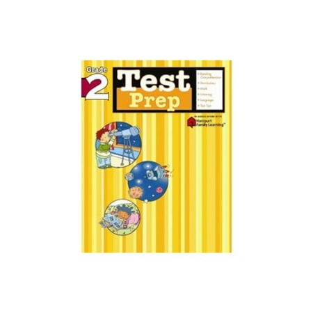 Test Prep: Grade 2 (Flash Kids Harcourt Family Learning)