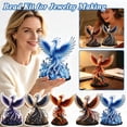thumbnail image 2 of 3D Beaded Phoenix DIY Kit, All-in-One 3D Bead Art Project for Creating Eye-Catching Phoenix Decor, Enjoyable Screen-Free Craft Activity (Blue&Red&Stars), 2 of 9