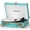 Blue, variant on TANLANIN White Bluetooth Record Player, 3-Speed Turntable with USB Recording
