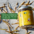 thumbnail image 4 of NPG Premium Dried Lily Flowers Buds Unsulfured 4 Ounces, Dried Lilium Fowers Bulk Chinese Food Cooking, Golden Needles Dried Day Lilies for Hot & Sour Soup, Moo Shu Pork, 4 of 6