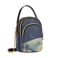 thumbnail image 7 of FORMRS Crossbody Bag for Women Quilted Travel Shoulder Cell Phone Purse with Chain Strap Handbag, Blue Earth, 7 of 7