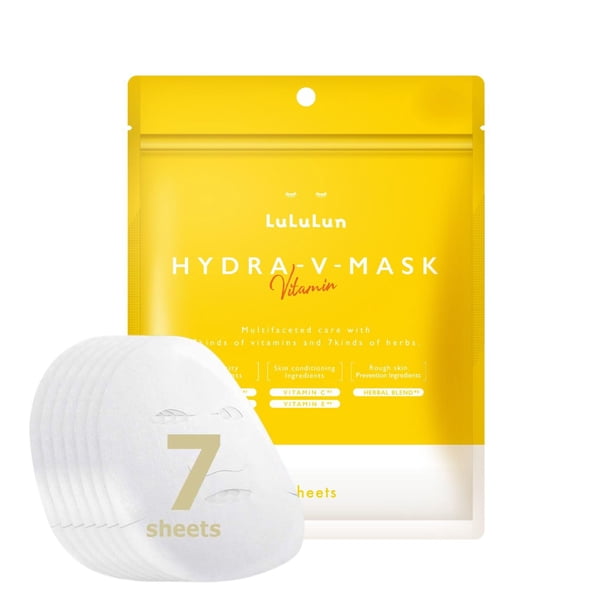Mascarilla facial Lululun Hydra-V 7EA de hidratación profunda