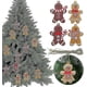 thumbnail image 2 of Adornos de hombre de jengibre JanHm para árbol de Navidad 12 piezas, 2 of 5