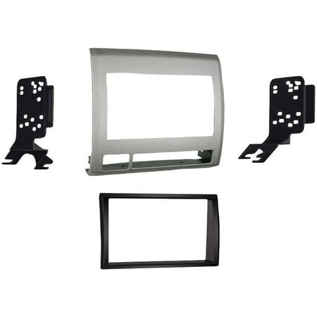 METRA Double DIN Dash Kit for Toyota Tacoma 2005-2011 Vehicle (Gray) 95-8214TG