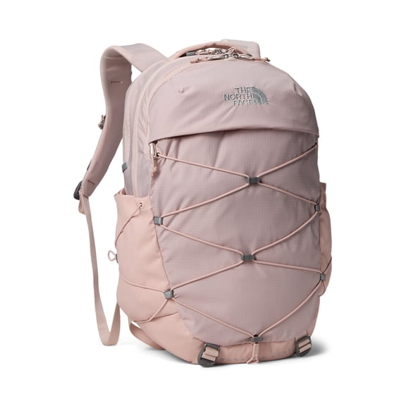 The North Face Womens Borealis Luxe Backpack, Pink Moss/Silver Metallic, One Size